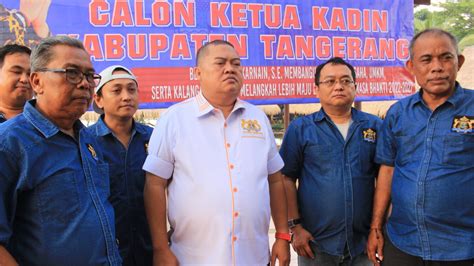 H Zulkarnain SE Mantap Nyalon Ketua Kadin Kabupaten Tangerang Periode