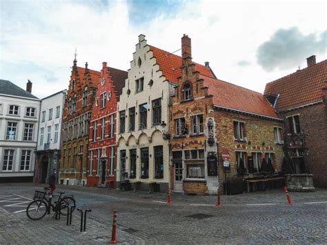 Medieval Architecture of Bruges, Belgium Editorial Image - Image of ...