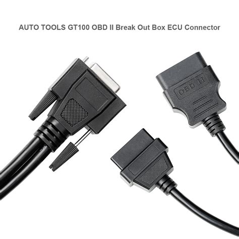 GODIAG AUTO TOOLS GT100 OBD II Break Out Box ECU Connector Auto Tool Shop