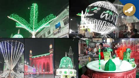 Hyderabad City Decked For Milad Un Nabi Pbuh Celebration