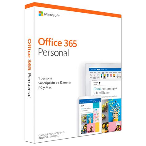 Licencia Microsoft Office 365 Personal 1 Año 3264 Bits Español 1 Persona Qq2 00887 Dd Tech