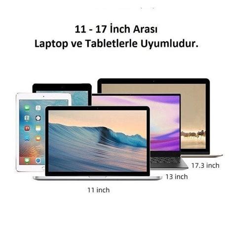 Y Kseklik Ayarl Katlanabilir Laptop Tablet Stand