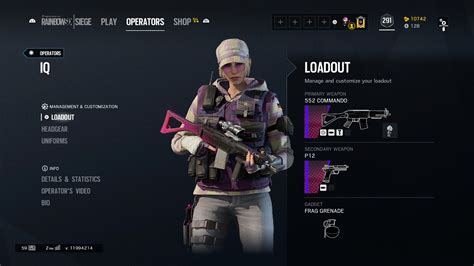 This Weapon Skin Is Sexy For This Iq Uniform Rrainbow6