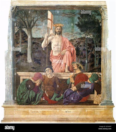 Piero Della Francesca Resurrection Stock Photo Alamy