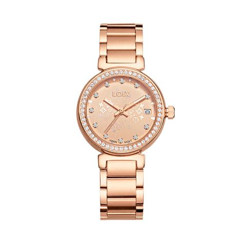 Reloj Dama L Oro Rosa Con Tablero Oro Rosa Relojes Loix