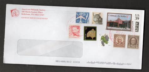 aps  cent personal computer postage   cover united states