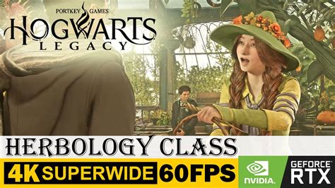 HERBOLOGY CLASS Hogwarts Legacy Walkthrough Gameplay No