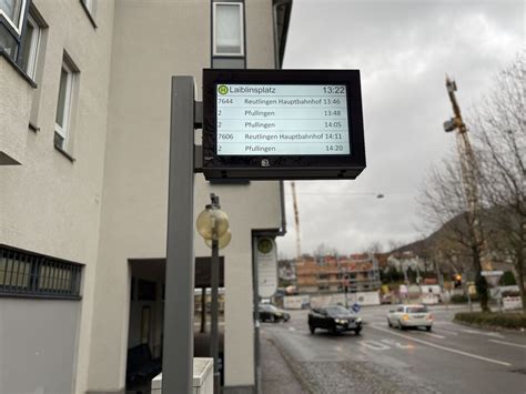 Falsche Busanzeigen führen Fahrgäste in Pfullingen in Irre