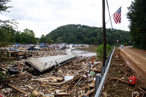 Chimney Rock Starting From Zero After Town Swept Into Nearby Lake