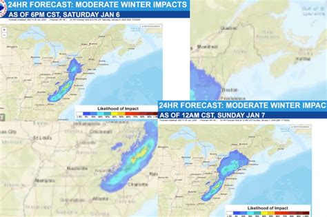 More Than 35 Million People On Alert For The First Major Winter Storm