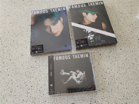 Taemin Famous Japanese Rd Mini Album Hobbies Toys Music