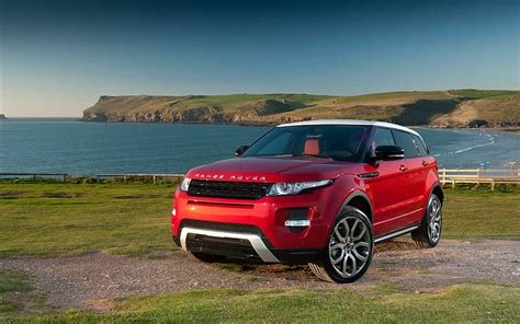 HD wallpaper: red Land Rover Evoque, Range Rover, Ewok, mode of ...