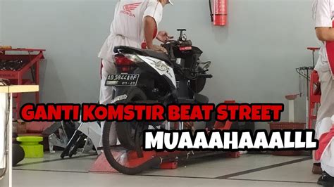 Ganti Komstir Dan Oli Skok Honda Beat Street Nampol Cui Biayanya Youtube