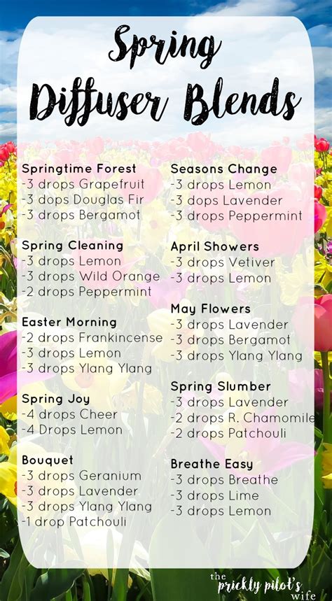 Spring Diffuser Blends To Make Any Home Smell Lovely