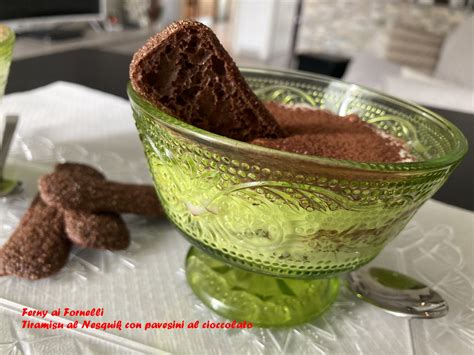 Tiramisu Al Nesquik Con Pavesini Al Cioccolato Senza Uova Ferny Ai