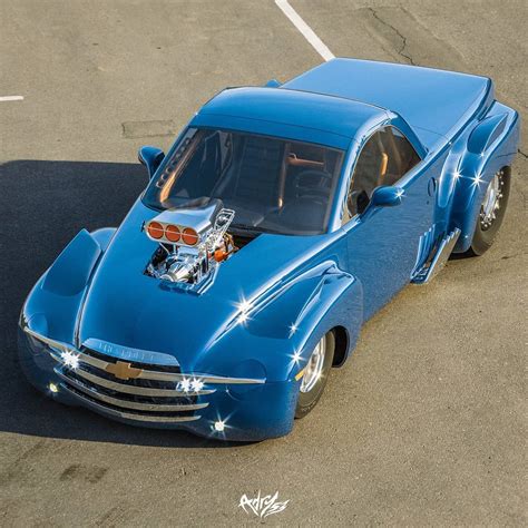 Chevrolet Ssr Hot Rod Looks Like The Mother Of Drag Racers