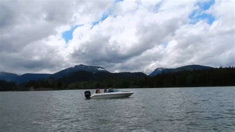 Boat Ride In Rimrock Lake Youtube