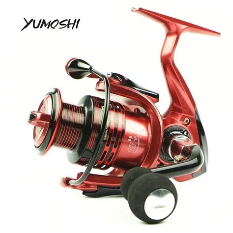 2017 New Yumoshi Fishing Reel Wire Cup 13 1bb Full Metal Rocker Arm