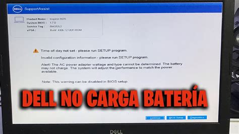 Dell No Carga Bater A Youtube