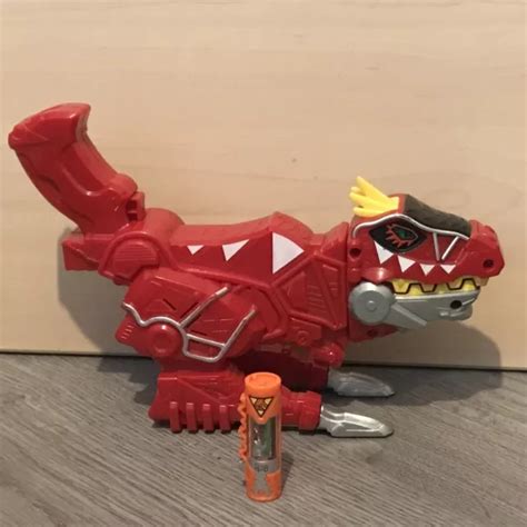 Pistolet Morpher Power Rangers Deluxe Dino Super Charge Rouge T Rex