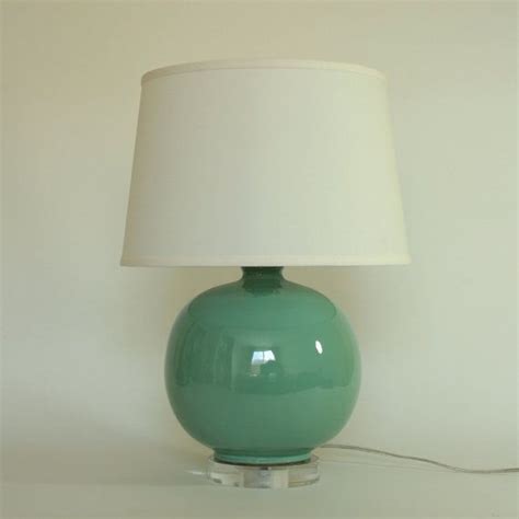 Teal Ceramic Accent Lamp Base Lamp Accent Lamp Lamp Bases