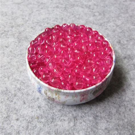 Acryl 8mm Straight Hole Pearl Imitation ABS Imitation Beads Round