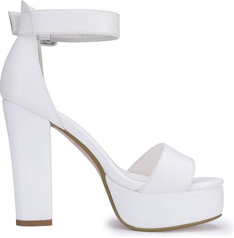 Buy Idifu Inch Platform Heels For Women In Sabrina Sandals Chunky