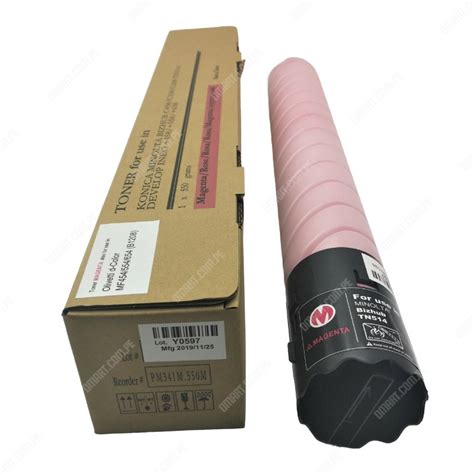 Toner Konica Minolta TN514 CMYK Bizhub C458 C558 C658 Compatible