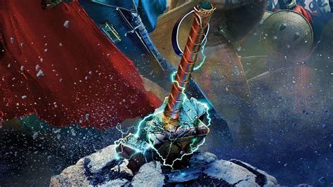 Thor Mjolnir Wallpapers Top Free Thor Mjolnir Backgrounds