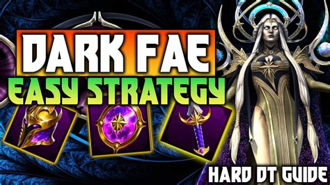 Easy Strategy Vs The Dark Fae Hard Doom Tower Guide Raid