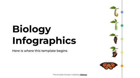 Biology Infographics Template