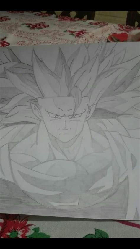 Mi Dibujo Son Goku Casi terminado DRAGON BALL ESPAÑOL Amino