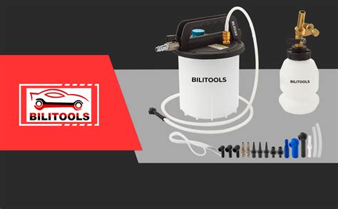 Bilitools L Vacuum Brake Bleeder Kit One Person Pneumatic Brake Fluid