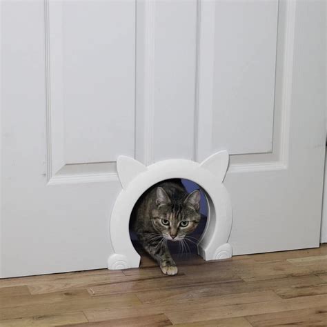 Amazon.com : ikuso Indoor Cat Door, Cat Door for Interior Door, Pet