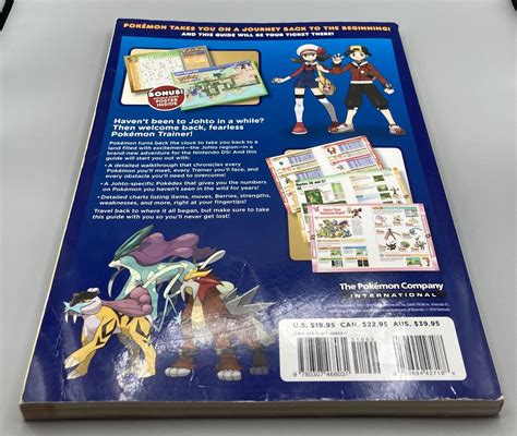 Pokemon Heartgold And Soulsilver Guide Volume 1 Johto And Pokedex Map