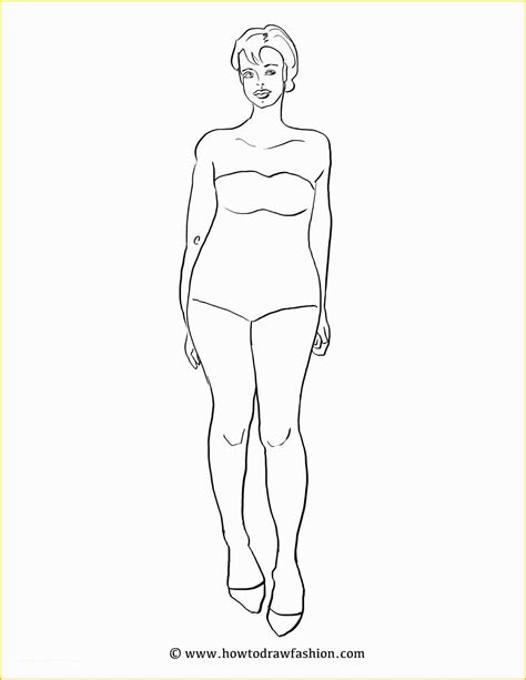 Free Fashion Templates Of Free Fashion Templates Croquis Poses Runway