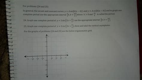 Solved ILI LOU R RUM In General The Sine And Cosine Curves Chegg