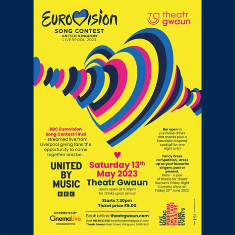 Eurovision Grand Final Live Theatr Gwaun