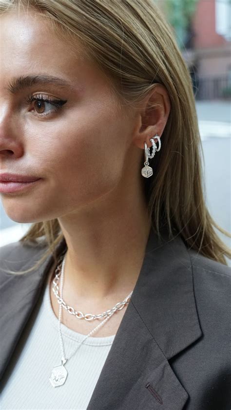 ELINE ROSINA JEWELRY Jewelry Silver Earrings Studs Earrings