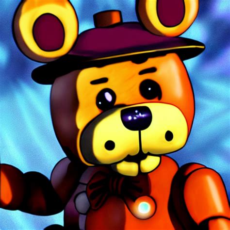 Krea Ai Freddy Fazbear From Fnaf In Tokyo Ghoul Anime K