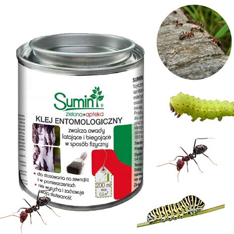 KLEJ ENTOMOLOGICZNY BEZBARWNY SUMIN NA OWADY ZWALCZA SZKODNIKI 200 ML