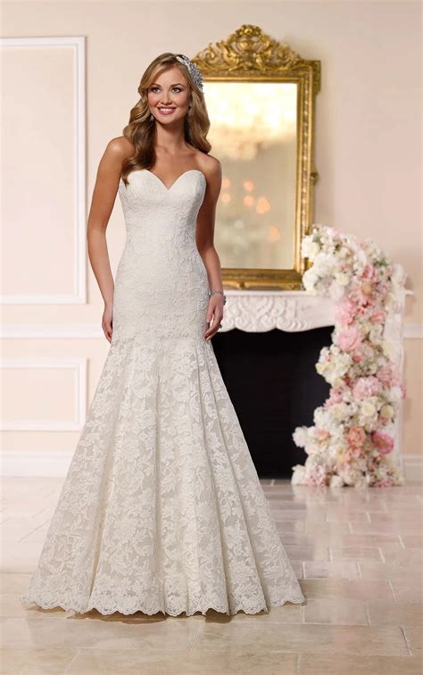 Fit And Flare Wedding Gown Stella York Wedding Dresses