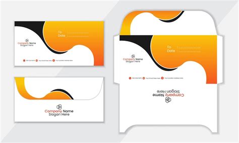 Premium Vector Creative Modern Envelope Template Vector Corporate Envelope Template