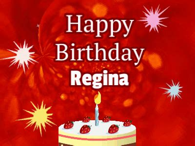 Happy Birthday Regina GIF 14