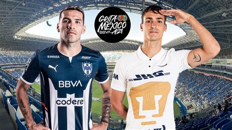 Monterrey Vs Pumas Jornada Liga Mx Apertura Youtube