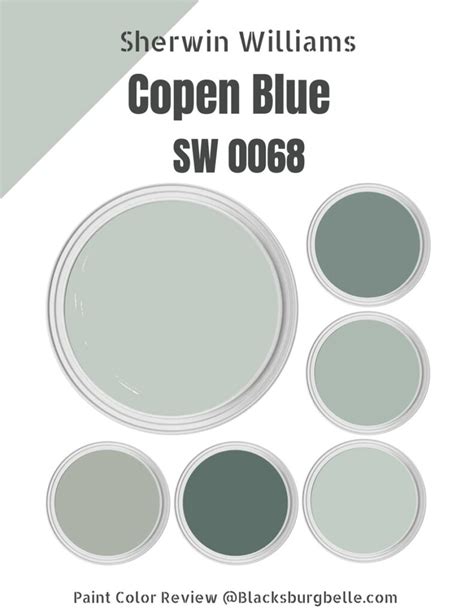 Sherwin Williams Copen Blue Palette Coordinating Inspirations