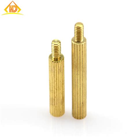 Hand Industrial Brass Knurled Body Metric Size M M M M Male Female