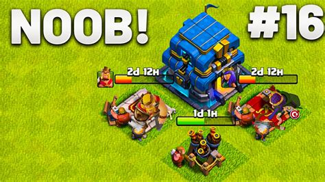 Como Eu Recupero Uma Vila Cv Rushada Parte Clash Of Clans Youtube