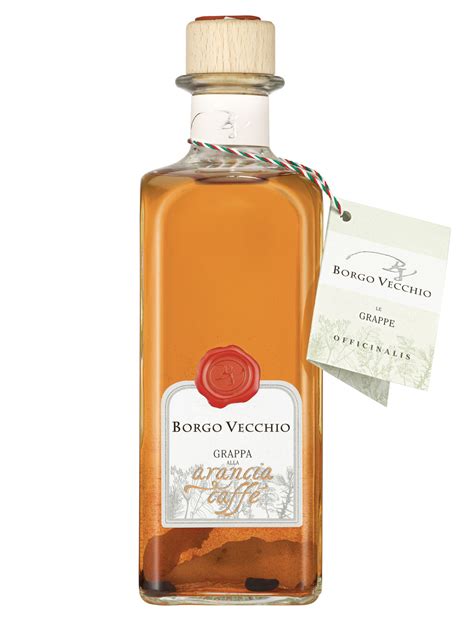 Grappa Aromatizzata Allarancia E Caff Ml Borgo Vecchio