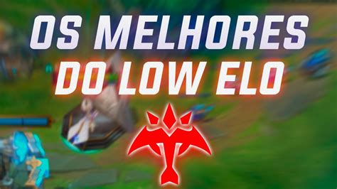 Esses são os MELHORES ADCS para SAIR do LOW ELO YouTube